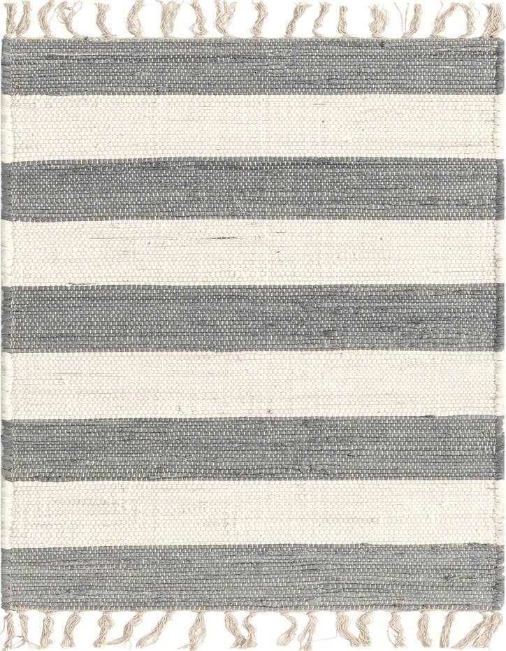 Detail image of 2' x 5' 1 Hand Woven Chindi Rag Runner Rug