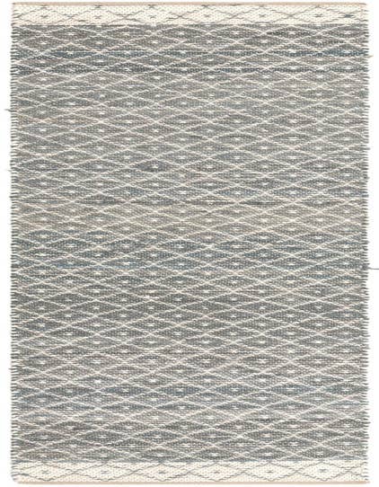 Detail image of 2' 7 x 13' 1 Hand Woven Chindi Trellis Runner Rug