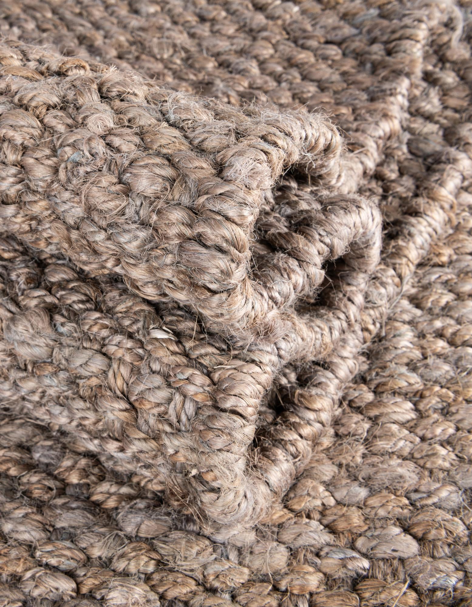 2' x 5' 1 Hand Woven Chunky Jute Runner Rug