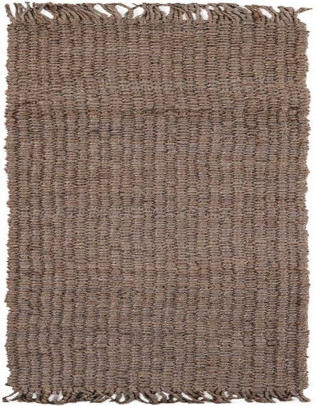 Detail image of 2' x 8' Hand Woven Chunky Jute Runner Rug