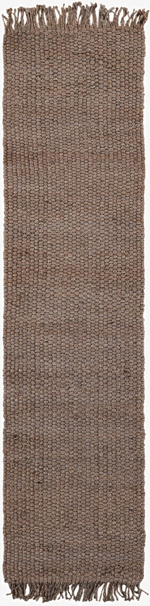 Primary image 2' 7 x 10'  Hand Woven Chunky Jute Runner Rug