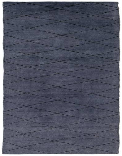 Detail image of 2' 6 x 14' Hand Knotted Darya Wool Runner Rug