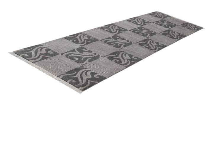 Detail image of 2' 9 x 9' 9 Hand Knotted Darya Wool Runner Rug