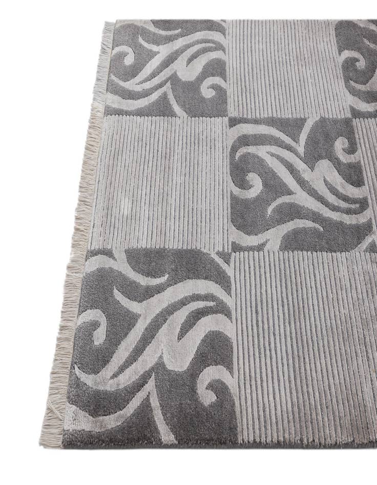 Detail image of 2' 9 x 9' 9  Hand Knotted Darya Wool Runner Rug
