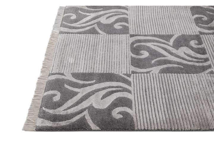 2' 9 x 9' 9 Hand Knotted Darya Wool Runner Rug