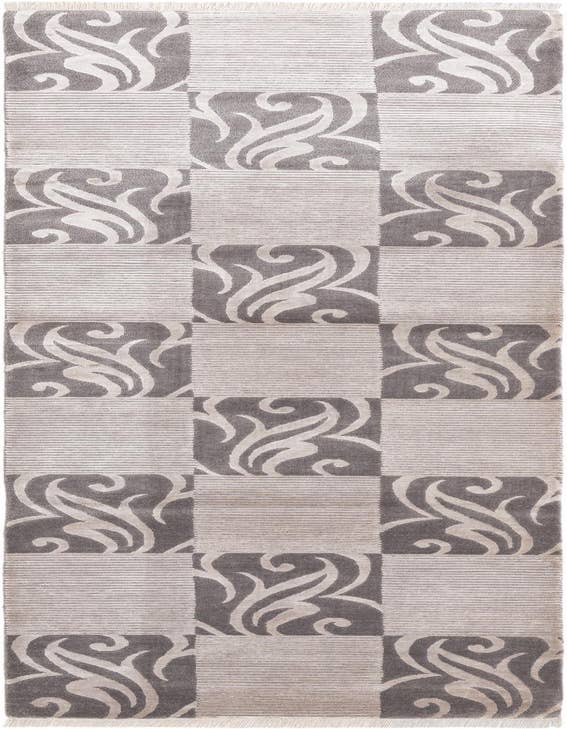 Detail image of 2' 9 x 9' 9 Hand Knotted Darya Wool Runner Rug