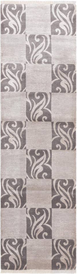 Detail image of 2' 9 x 9' 9 Hand Knotted Darya Wool Runner Rug