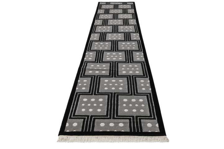 2' 8 x 13' 2 Hand Knotted Darya Wool Runner Rug