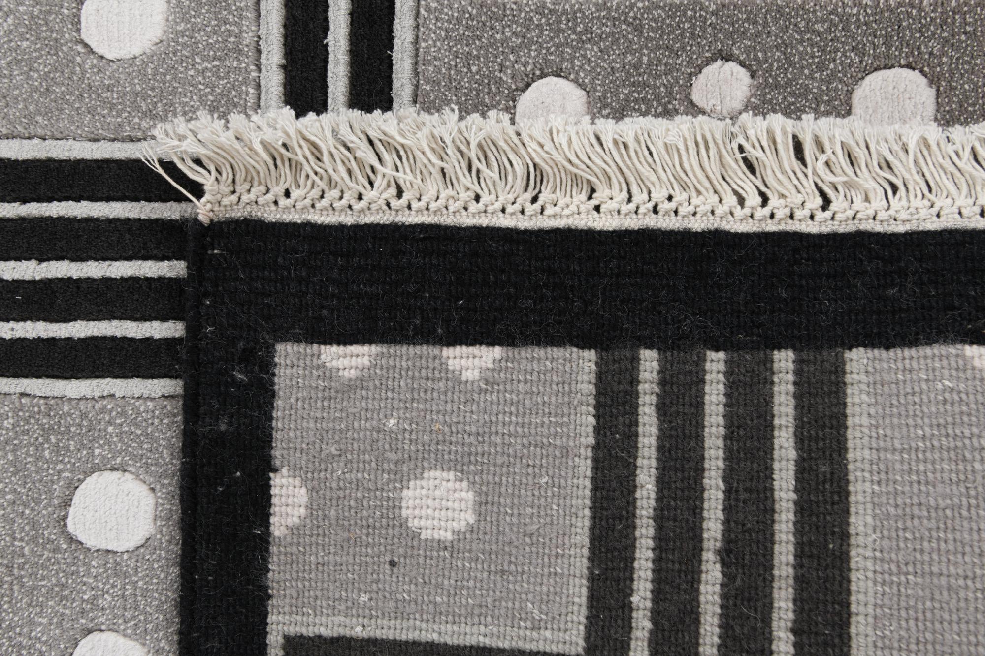 2' 8 x 13' 2 Hand Knotted Darya Wool Runner Rug