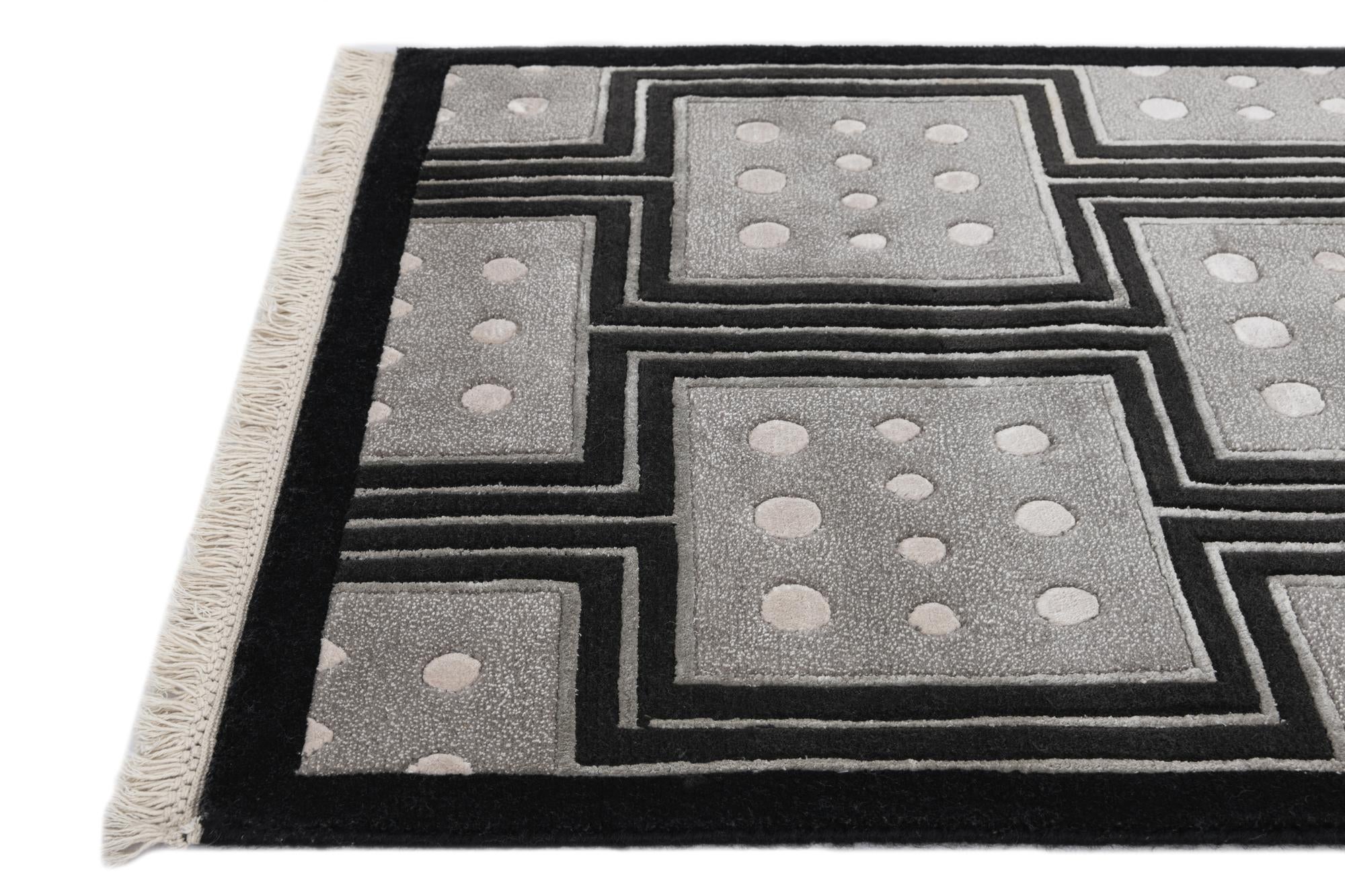 2' 8 x 13' 1 Hand Knotted Darya Wool Runner Rug