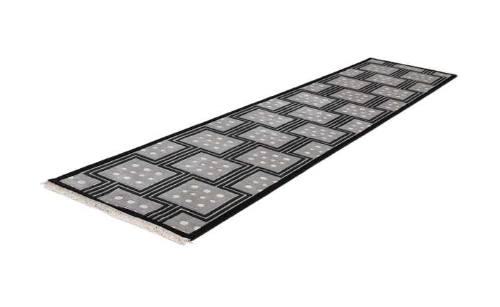 2' 9 x 13' 1 Hand Knotted Darya Wool Runner Rug