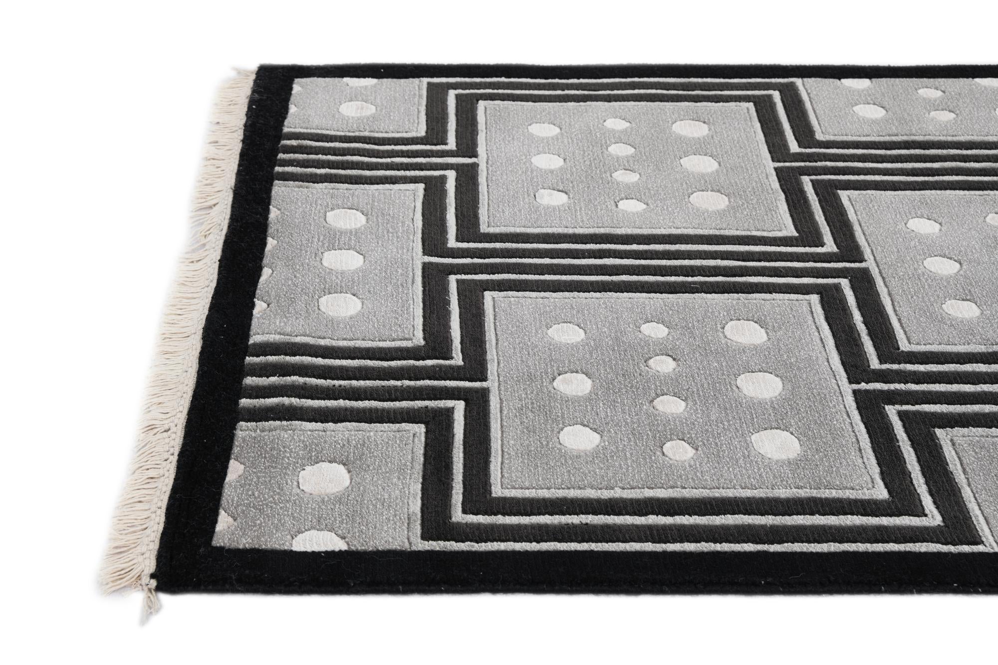 2' 9 x 13' 1 Hand Knotted Darya Wool Runner Rug