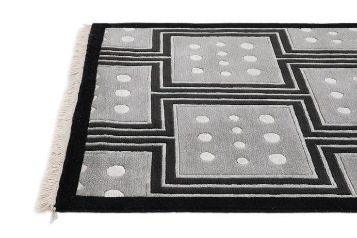 Detail image of 2' 9 x 13' 1 Hand Knotted Darya Wool Runner Rug