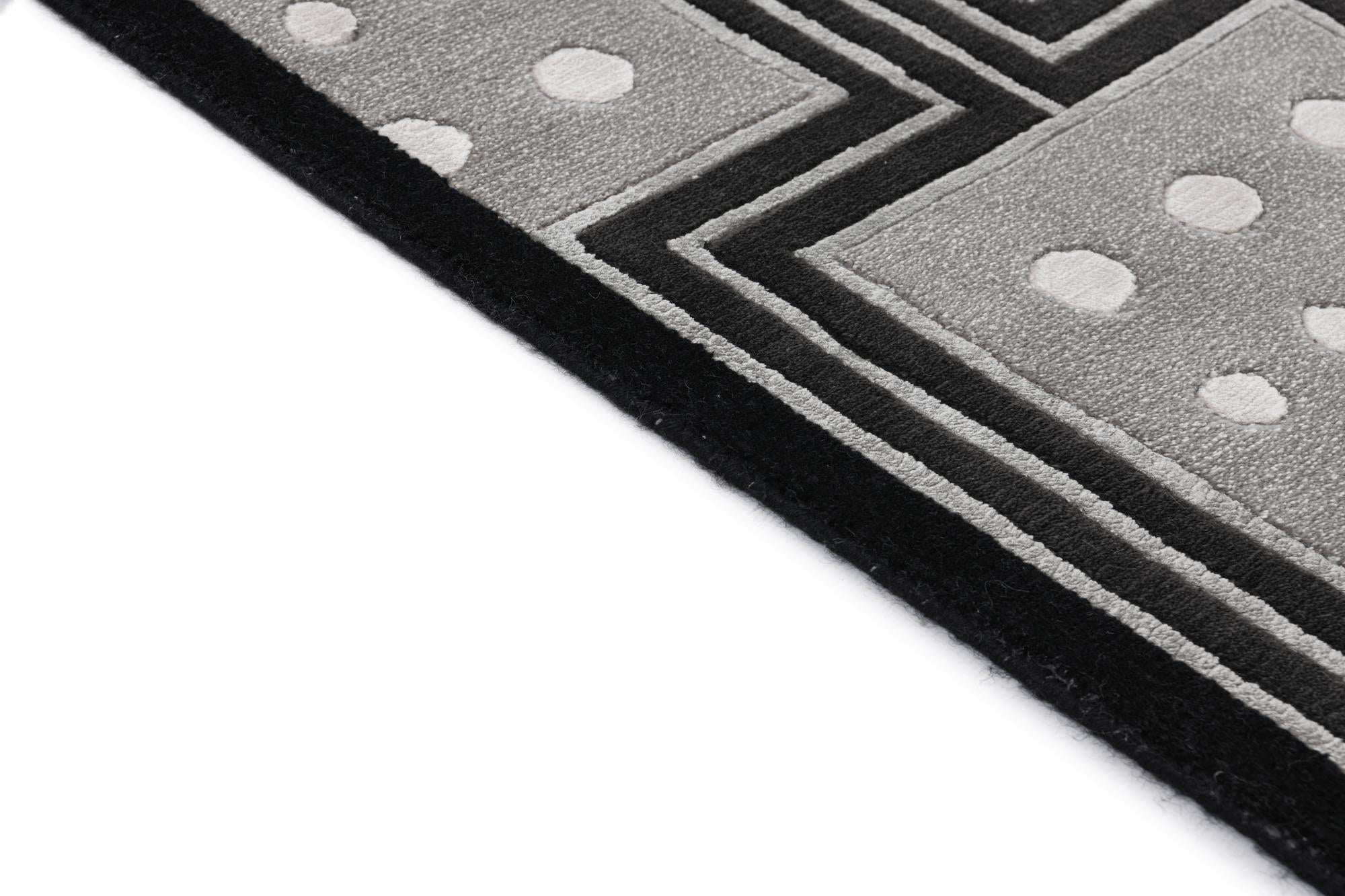 2' 9 x 13' 1 Hand Knotted Darya Wool Runner Rug
