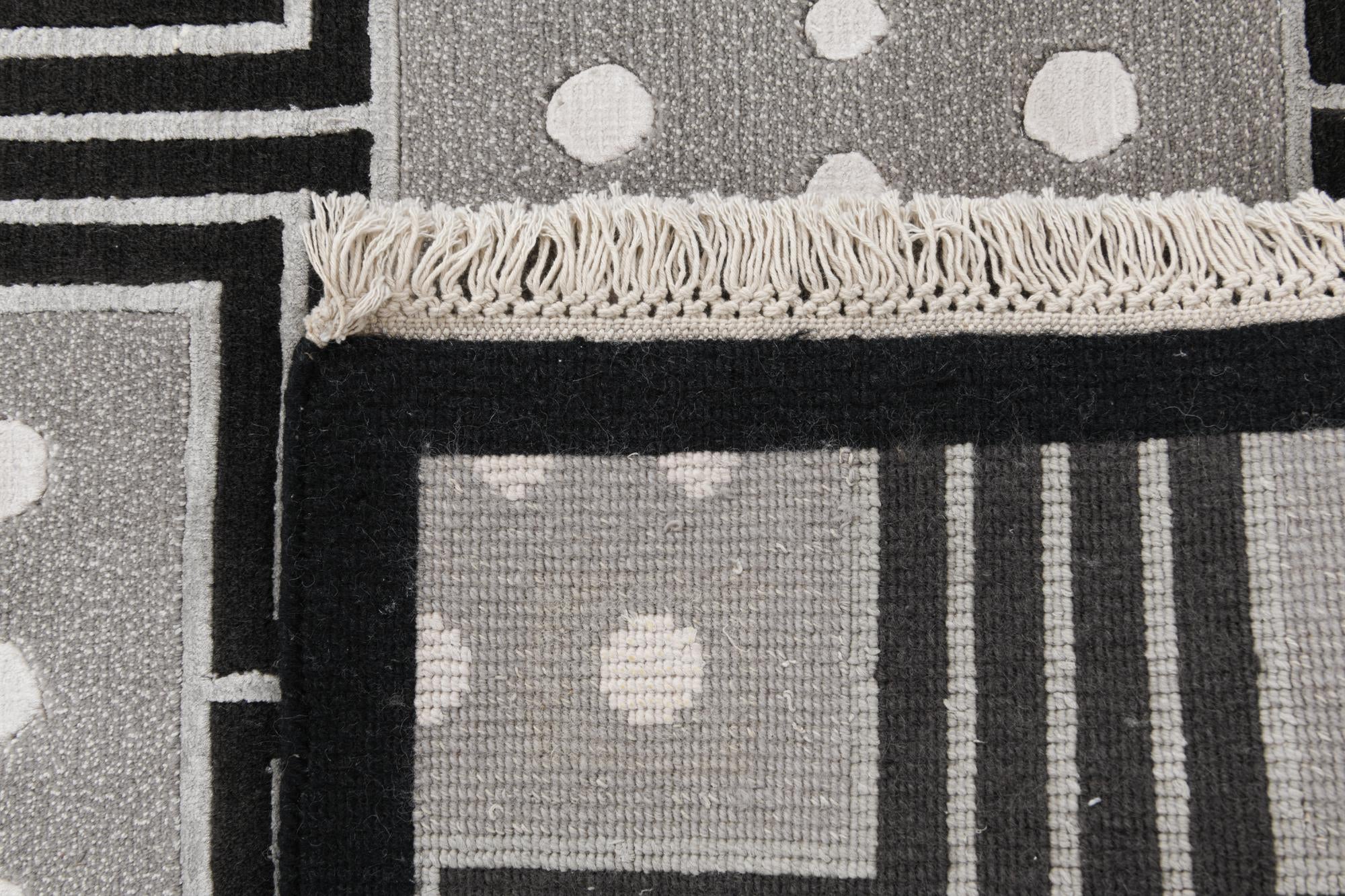 2' 9 x 13' 1 Hand Knotted Darya Wool Runner Rug