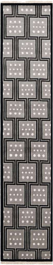 2' 9 x 13' 1 Hand Knotted Darya Wool Runner Rug