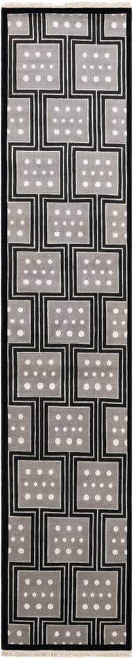 Detail image of 2' 9 x 13' 1 Hand Knotted Darya Wool Runner Rug