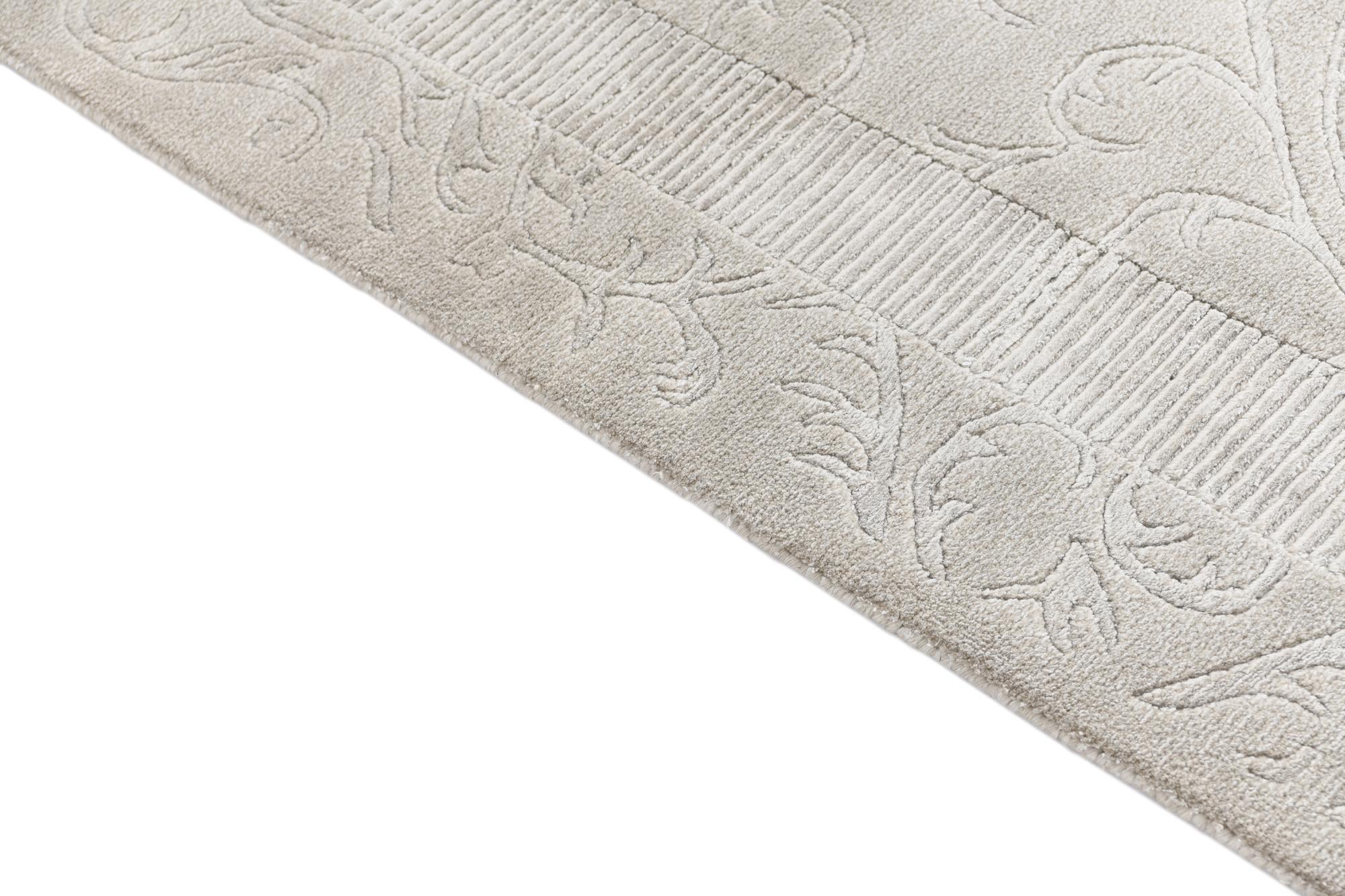 2' 7 x 10' Hand Knotted Darya Wool Runner Rug