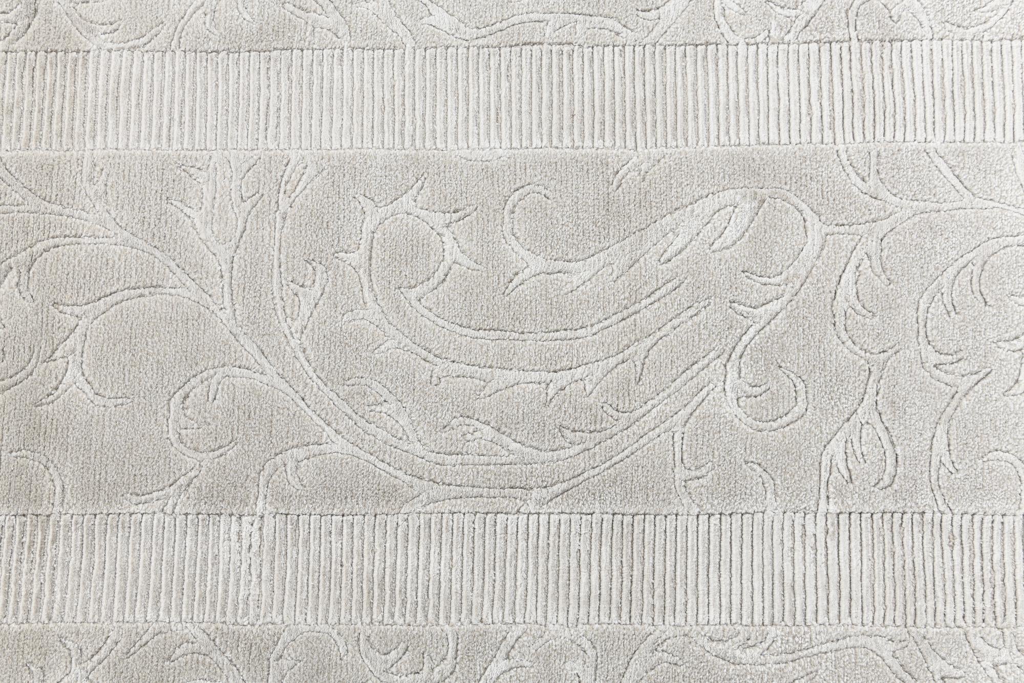 2' 7 x 10' Hand Knotted Darya Wool Runner Rug