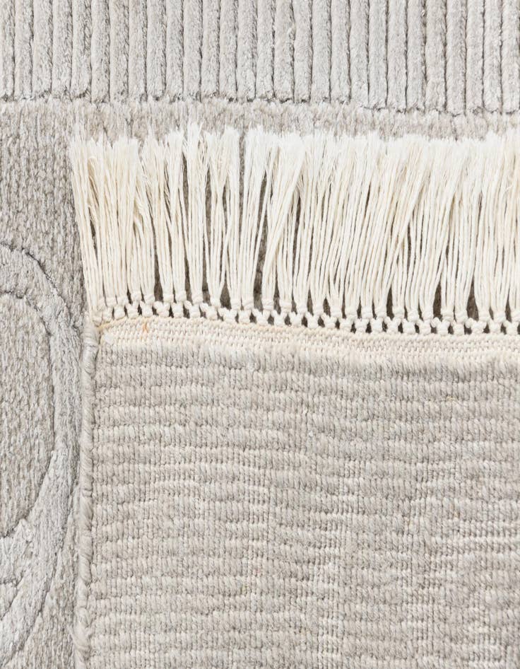 Detail image of 2' 7 x 10'  Hand Knotted Darya Wool Runner Rug