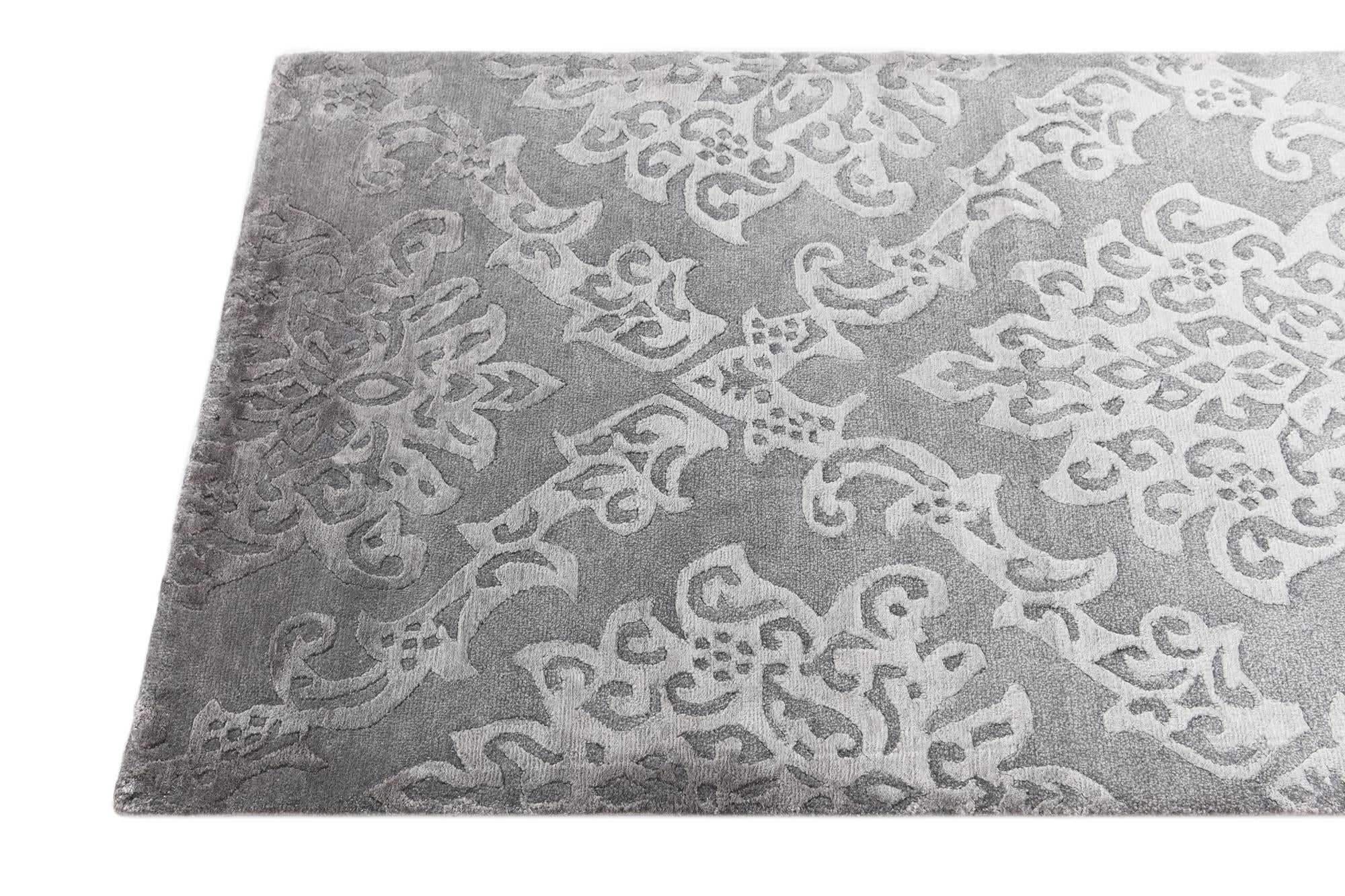 2' 10 x 9' 11 Hand Knotted Darya Wool Runner Rug
