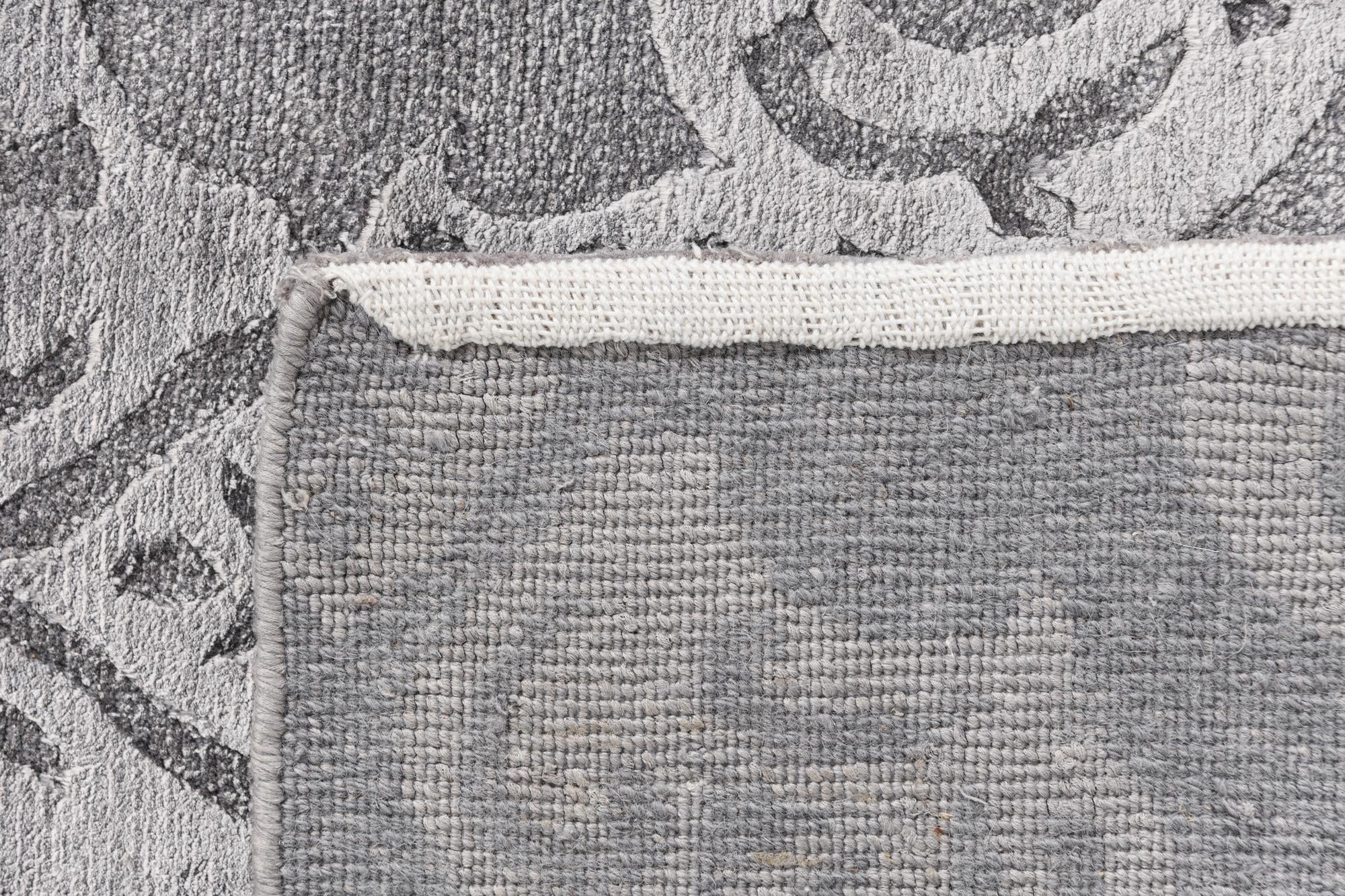 2' 10 x 9' 11 Hand Knotted Darya Wool Runner Rug