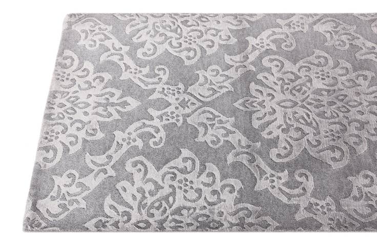 Detail image of 2' 10 x 9' 11 Hand Knotted Darya Wool Runner Rug