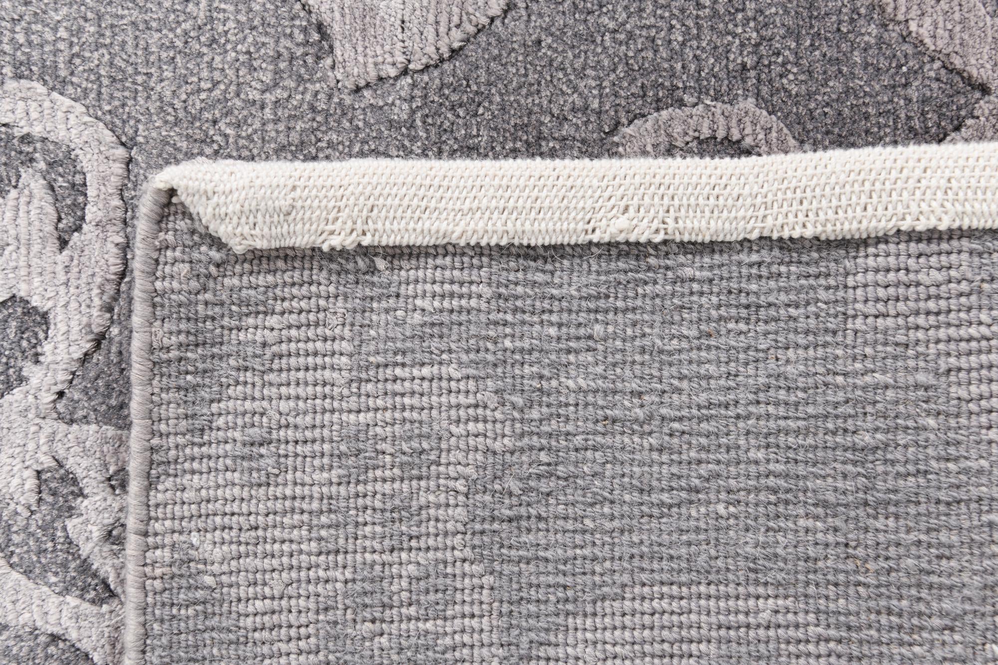 2' 10 x 9' 11 Hand Knotted Darya Wool Runner Rug