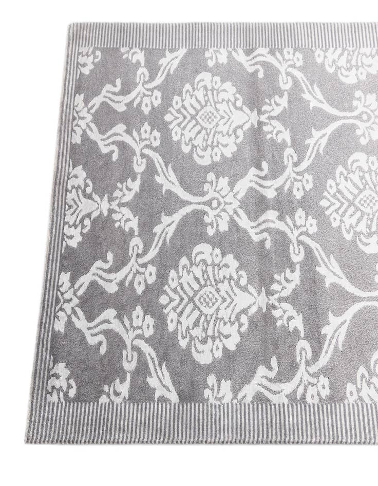 Detail image of 2' 11 x 10'  Hand Knotted Darya Wool Runner Rug