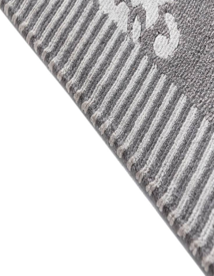 Detail image of 2' 11 x 10'  Hand Knotted Darya Wool Runner Rug