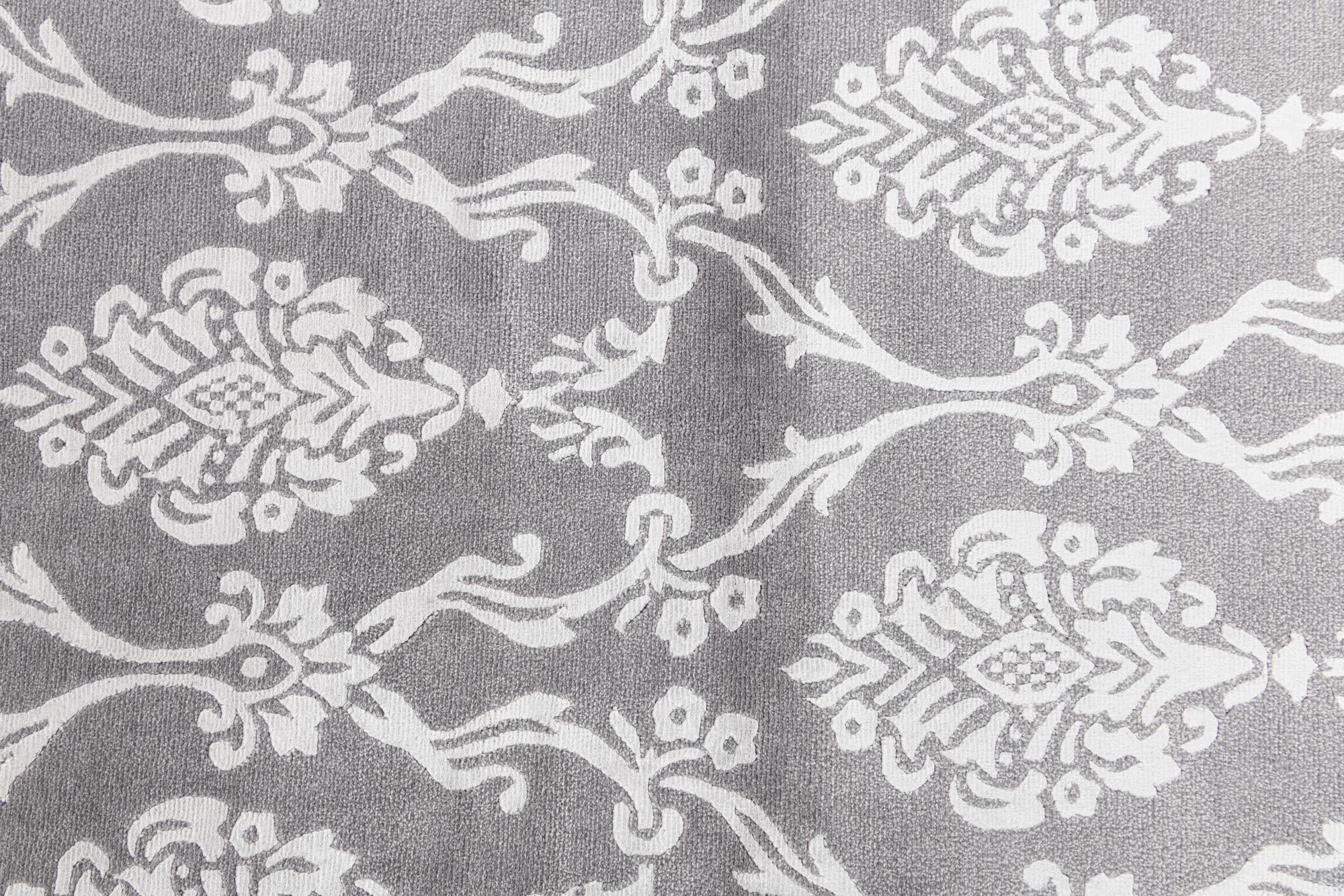 2' 11 x 10' Hand Knotted Darya Wool Runner Rug