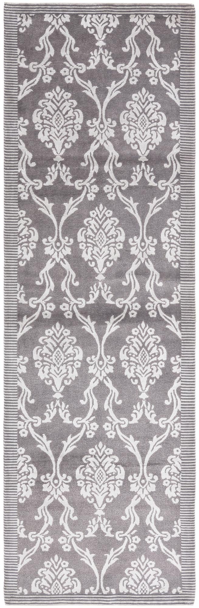 2' 11 x 10' Hand Knotted Darya Wool Runner Rug