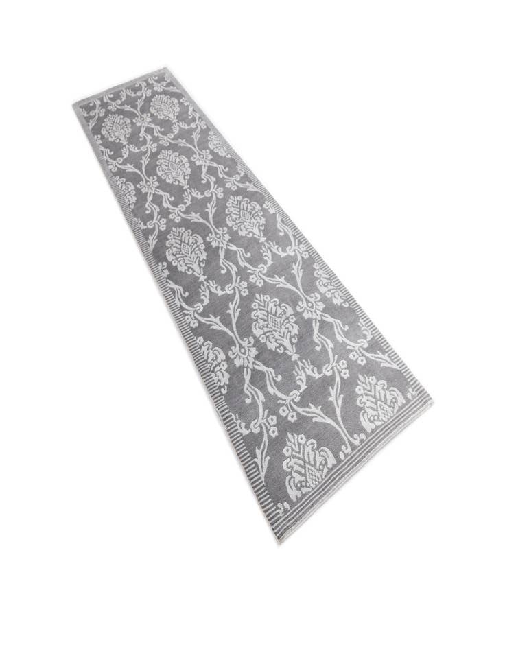 Detail image of 2' 9 x 9' 11  Hand Knotted Darya Wool Runner Rug