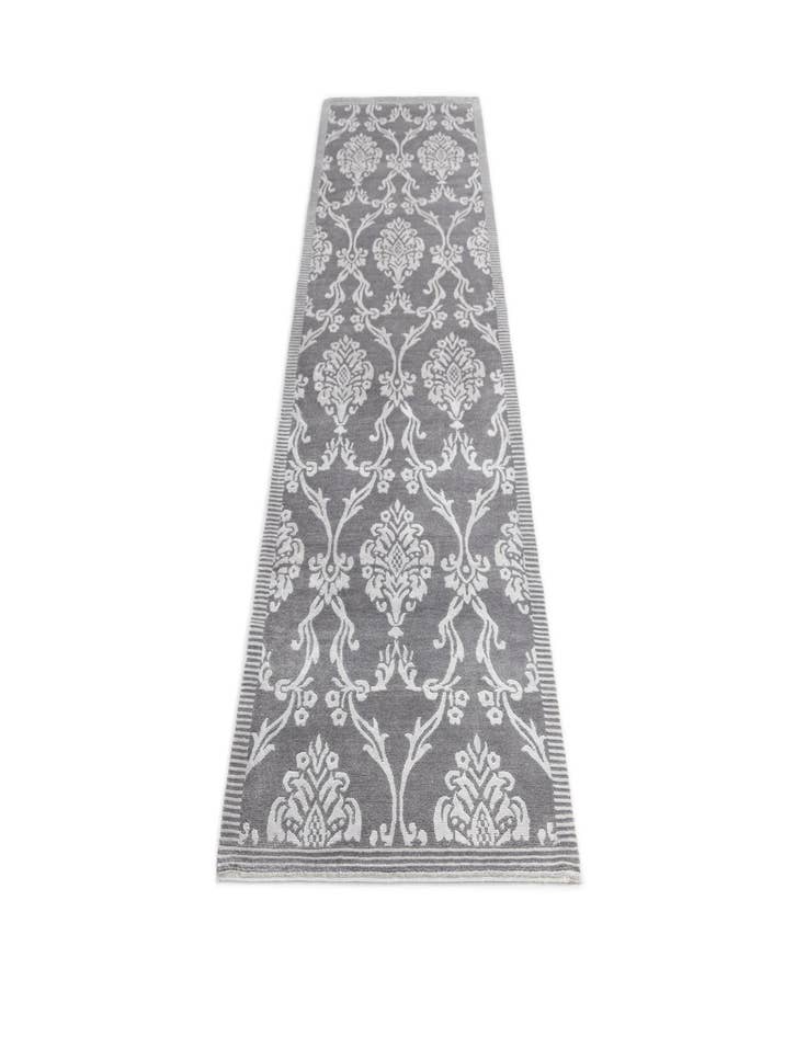 Detail image of 2' 9 x 9' 11  Hand Knotted Darya Wool Runner Rug