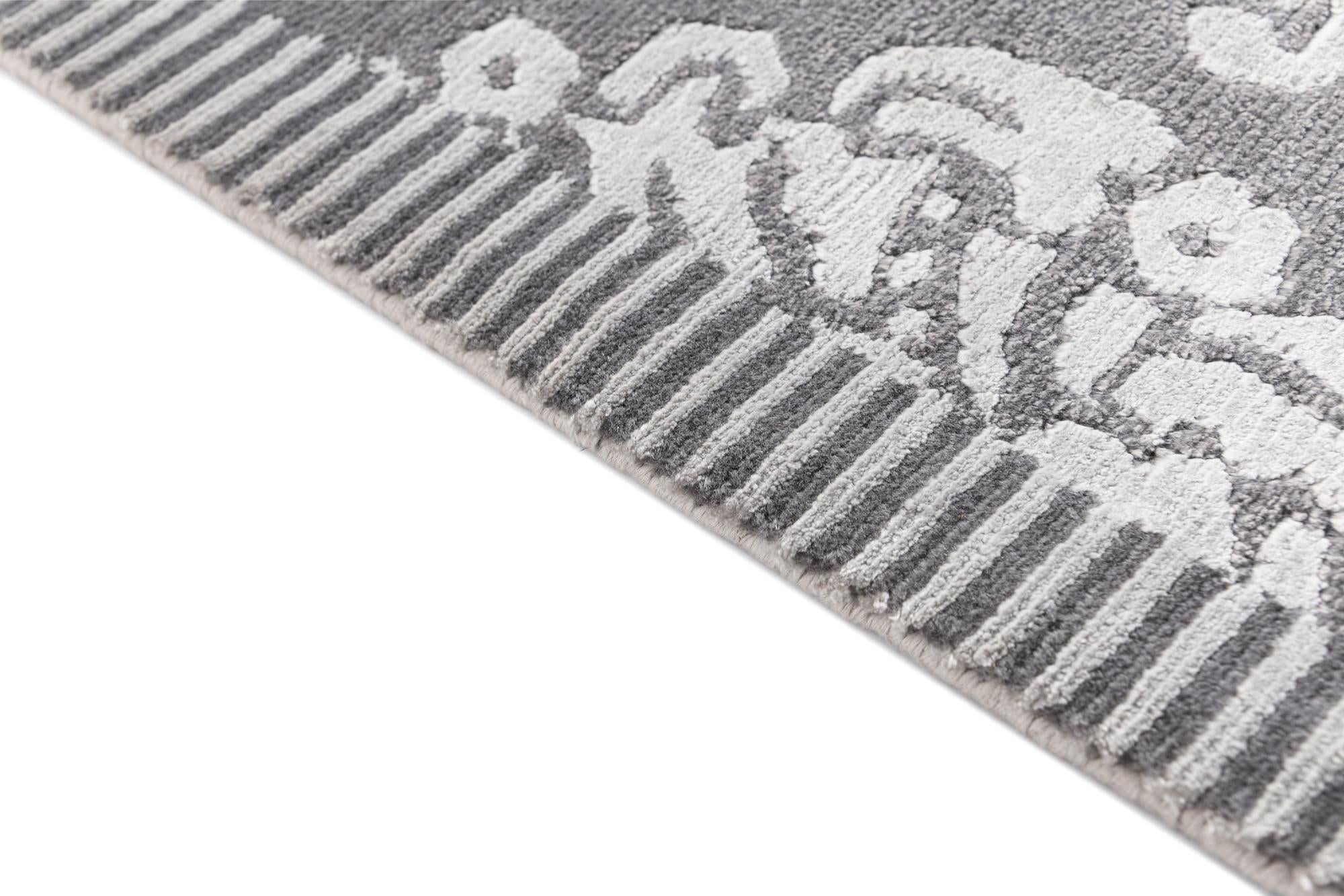 2' 9 x 9' 11 Hand Knotted Darya Wool Runner Rug
