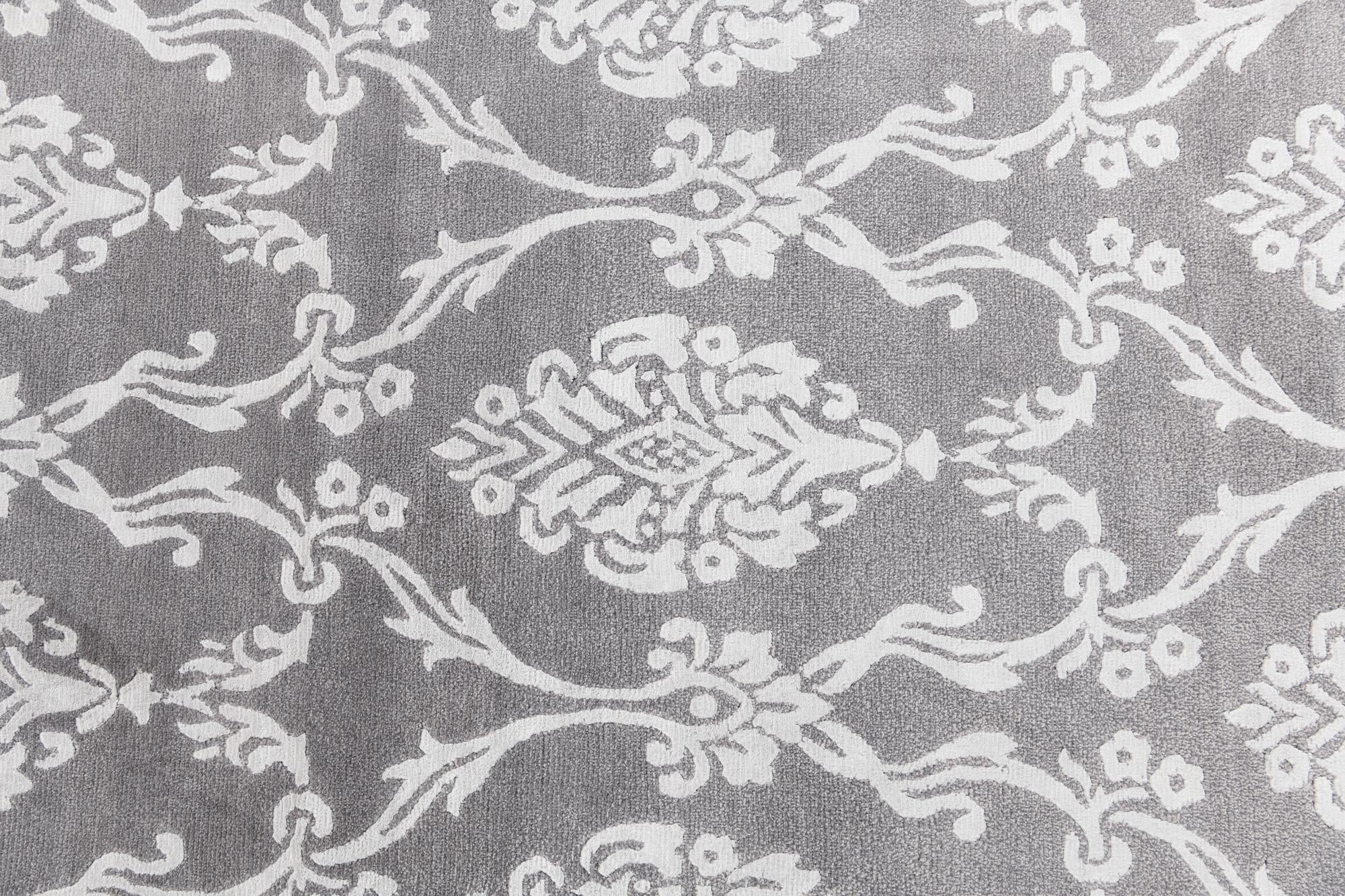 2' 9 x 9' 11 Hand Knotted Darya Wool Runner Rug