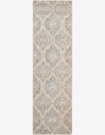 2' 7 x 8' 9 Hand Knotted Darya Runner Rug