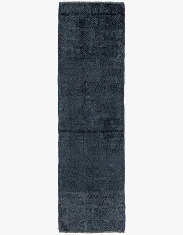 2' 6 x 9' 2 Hand Knotted Darya Wool Runner Rug