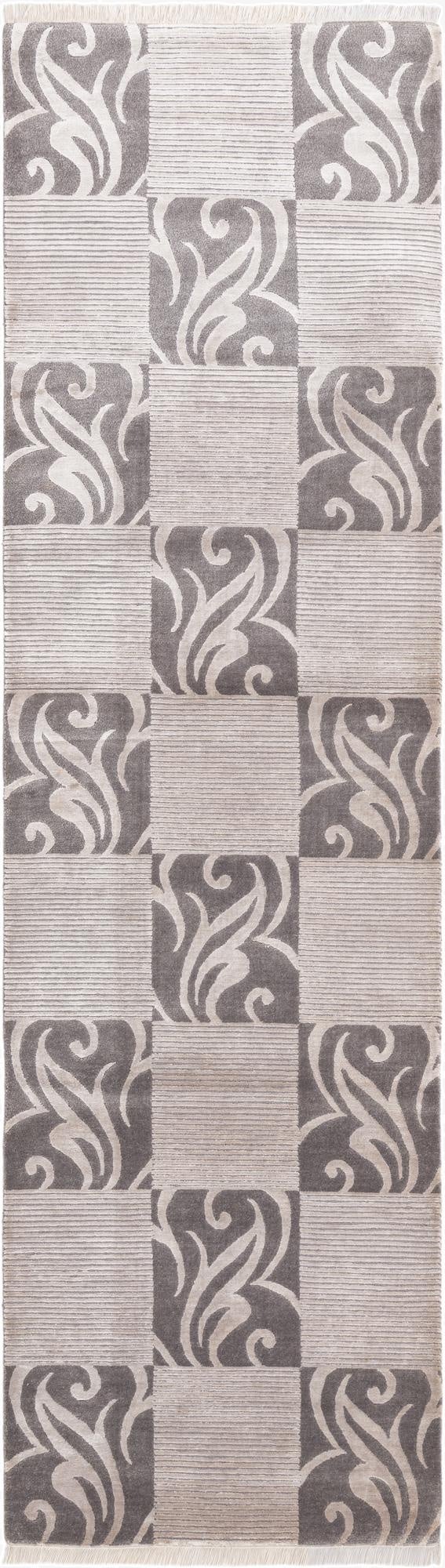 2' 9 x 9' 9  Hand Knotted Darya Wool Runner Rug