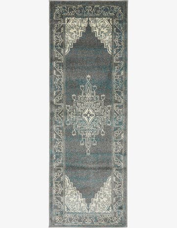 Gray Delilah Runner Rug