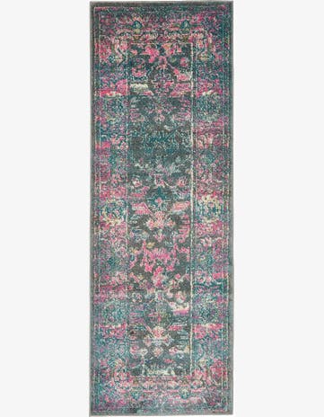 Gray Delilah Runner Rug