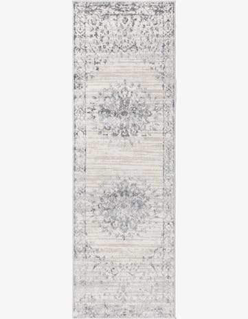 Gray Derbyshire Runner Rug