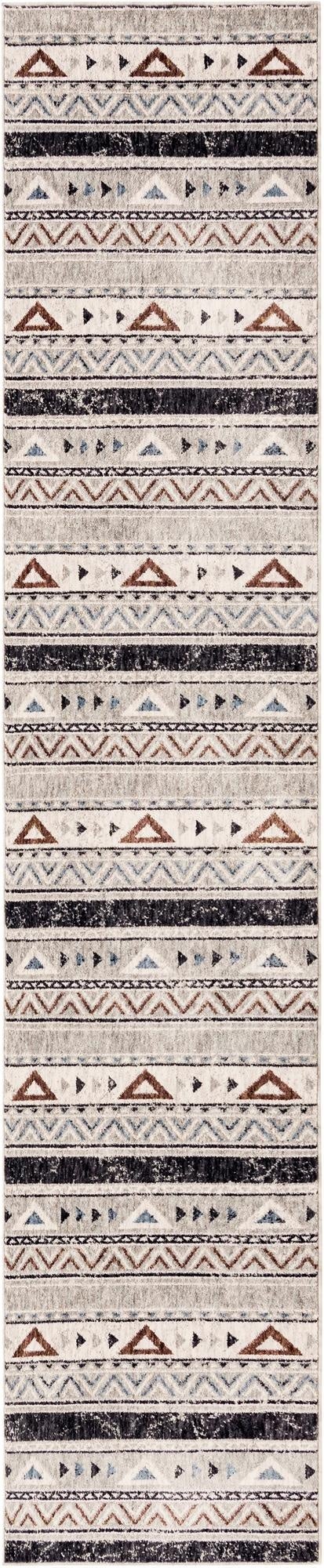 2' 7 x 12' Eco Southwestern Runner Rug