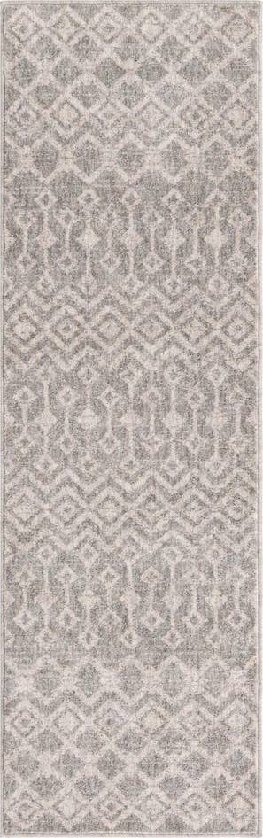 Detail image of 2' x 6' Eco Trellis Runner Rug