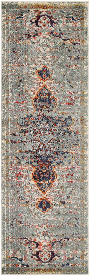 Detail image of 2' 6 x 7' 10 Fleur Runner Rug