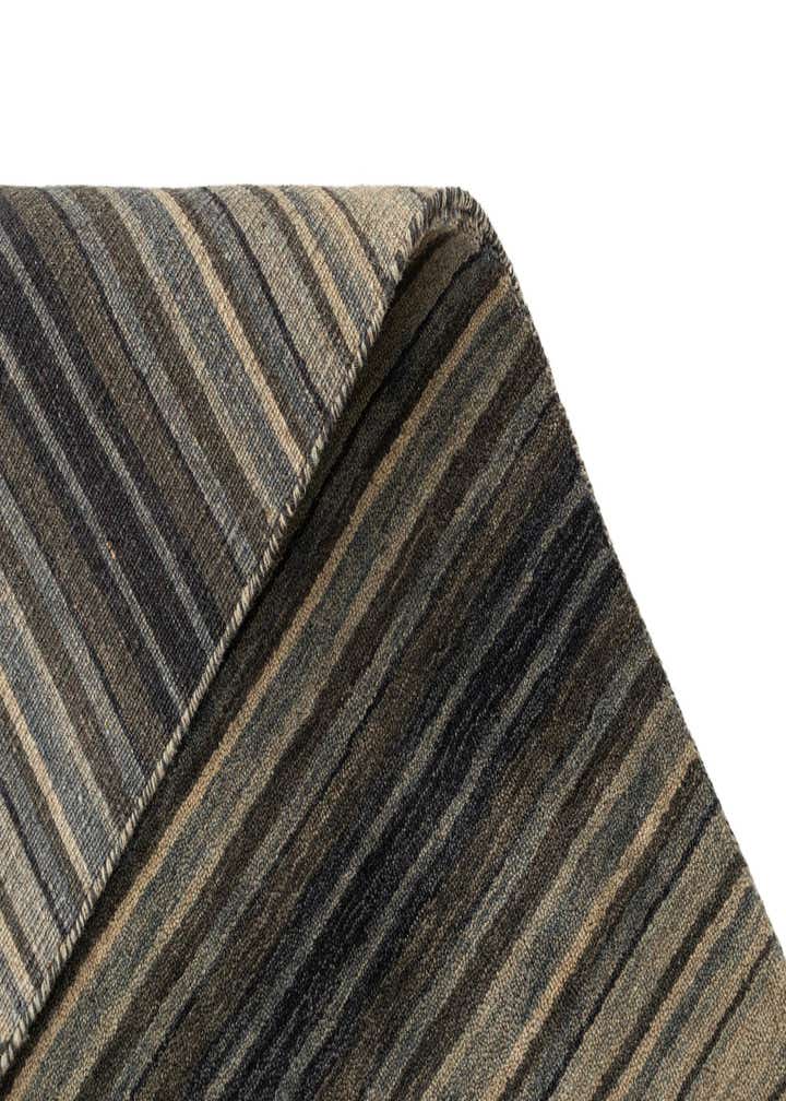 2' 4 x 4' 7 Hand Knotted Gabbeh Wool Runner Rug