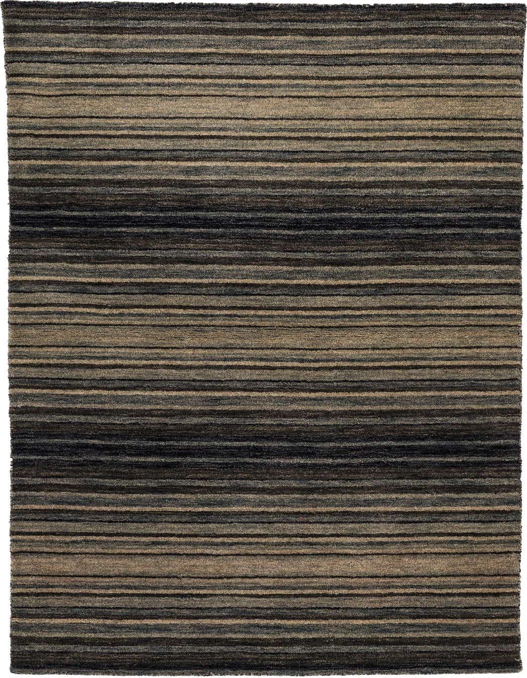 2' 4 x 4' 7 Hand Knotted Gabbeh Wool Runner Rug