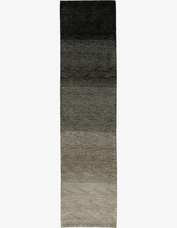 2' 9 x 11' Hand Knotted Gabbeh Wool Runner Rug