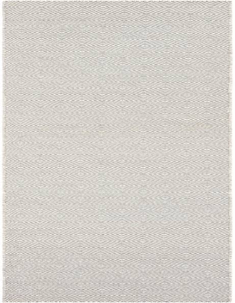 Detail image of 2' 7 x 12' Hand Woven Geo Trellis Flatweave Runner Rug