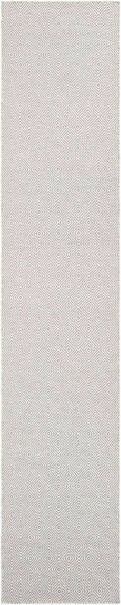 2' 7 x 14' 1 Hand Woven Geo Trellis Flatweave Runner Rug